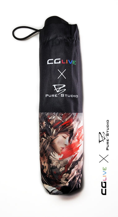 CG-LIVE X Pure Studio - 三折縮骨遮 - 姫械進化